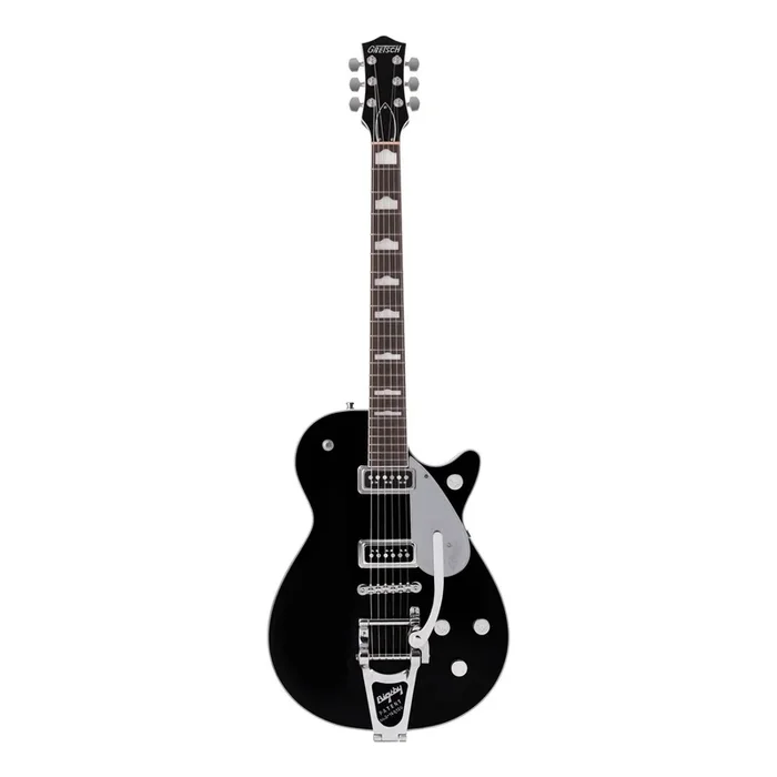 Gretsch G6128T Players Edition Jet DS Electic Guitar with Bigsby & Rosewood Fingerboard in Black