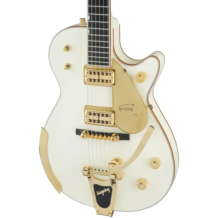 Gretsch G6134T-58 Vintage Select ’58 Penguin with Bigsby Guitar – Vintage White