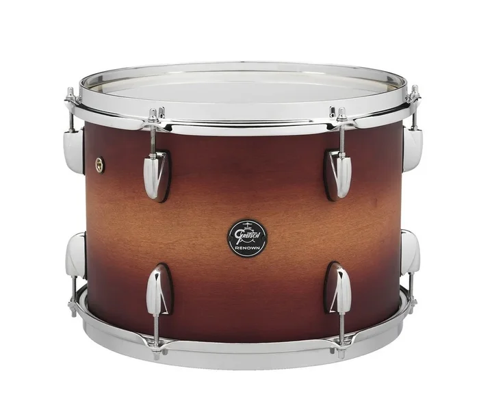 Gretsch Renown Maple 13 ” x 9 ” Tom in Satin Tobacco Burst