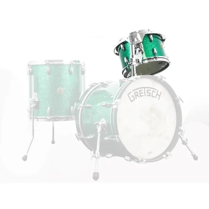 Gretsch USA Broadkaster 12×8 Rack Tom in Green Sparkle Nitron