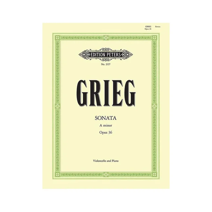 Grieg, Edvard – Cello Sonata in A minor Op.36