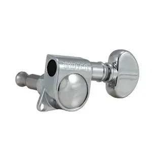 Grover Rotomatic Mid Size Machine Heads 3-A-Side Chrome – GRO35