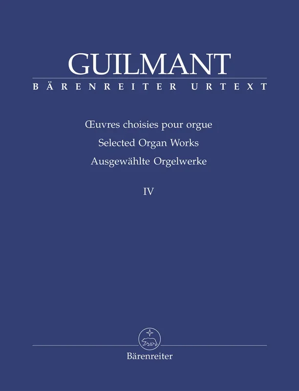 Guilmant: Selected Organ Works – Book 4
