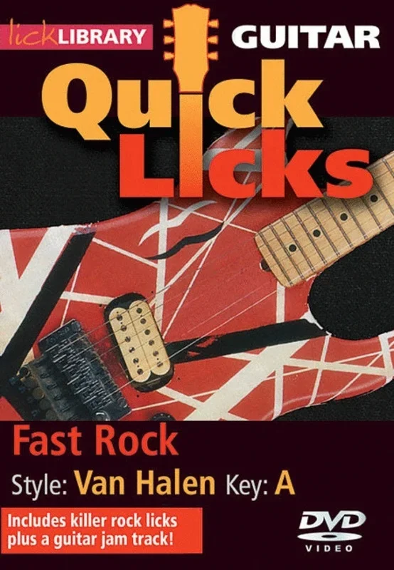 Guitar Quick Licks Fast Rock (Van Halen) DVD