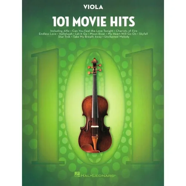 Hal Leonard 101 Movie Hits for Viola