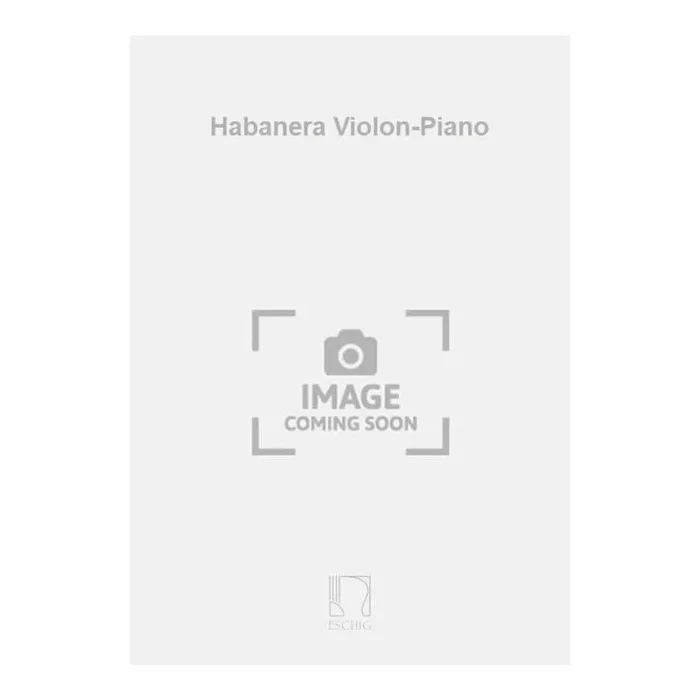 Halffter, Ernesto – Habanera Violon-Piano