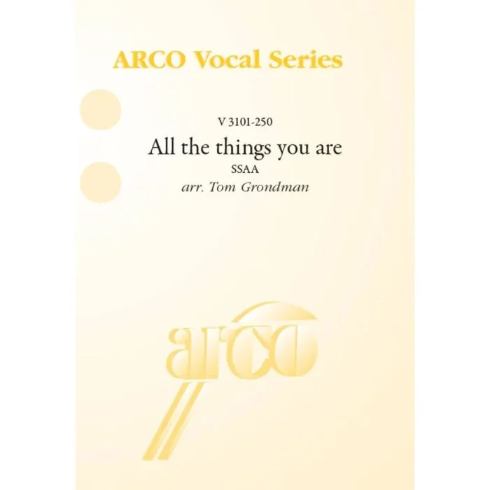 Hammerstein II, Oscar – All the things you are