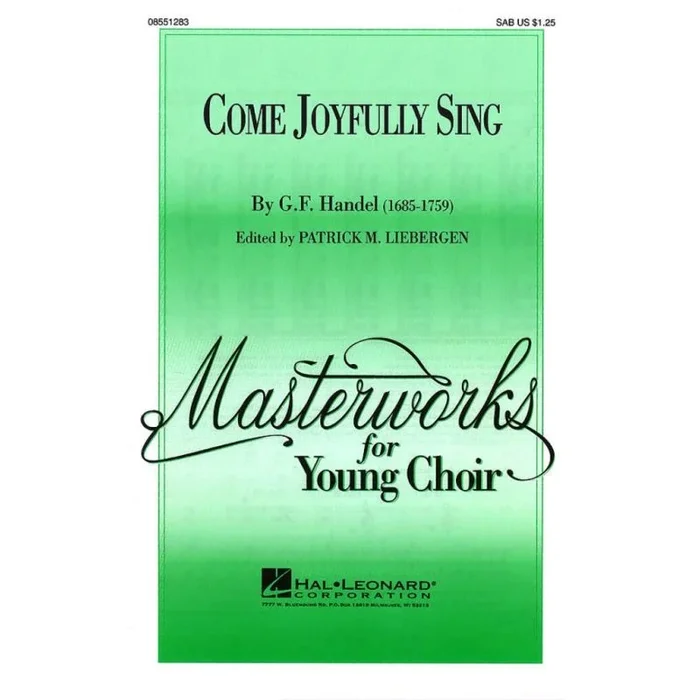 Händel, Georg Friedrich – Come Joyfully Sing