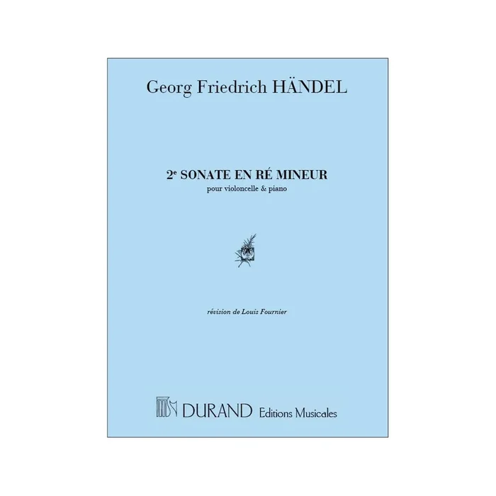 Händel, Georg Friedrich – Sonate N 2 En Re Mineur