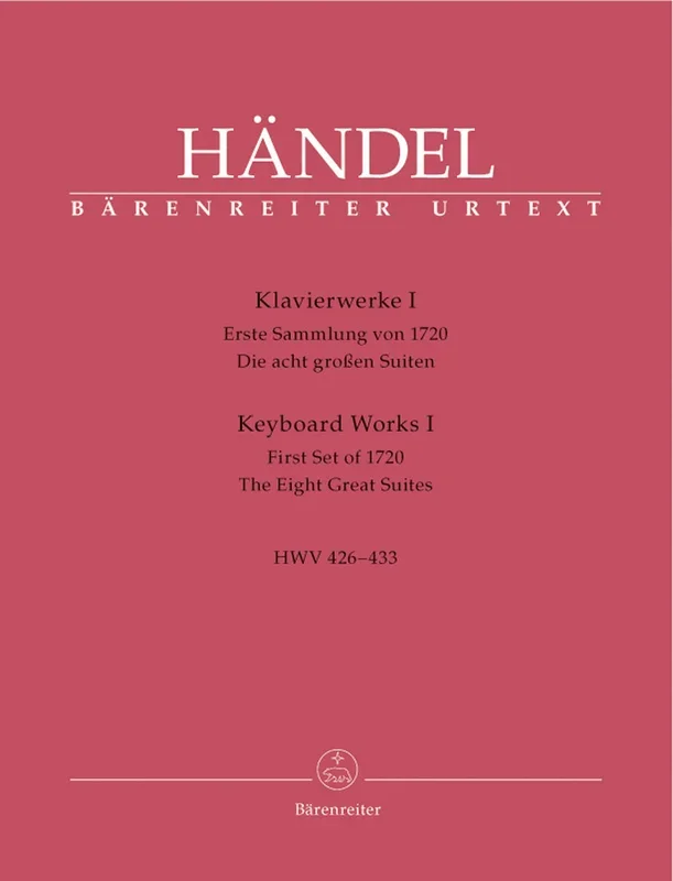 Handel: Keyboard Works – Volume 1 (HWV 426-433)