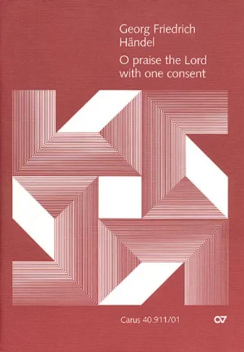 Handel : O Praise The Lord: Vocal Score (Carus)