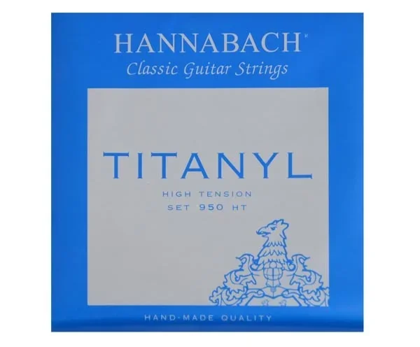Hannabach Classical 950HT Titanyl Set – High Tension