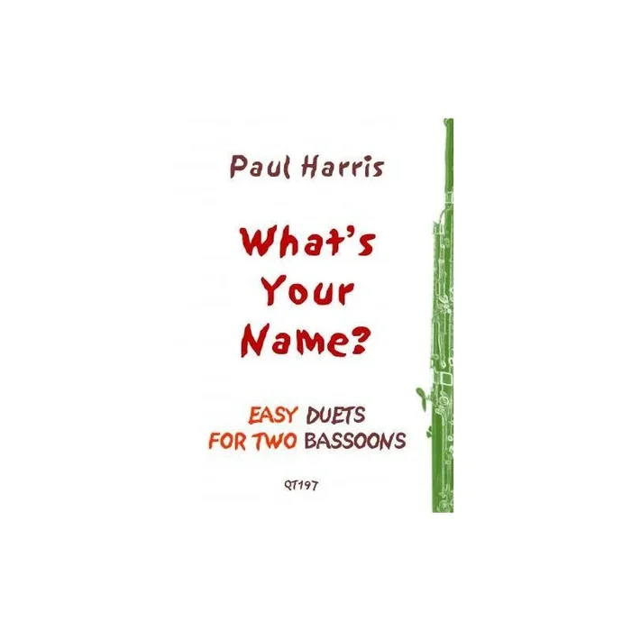 Harris, Paul – What’s Your Name?