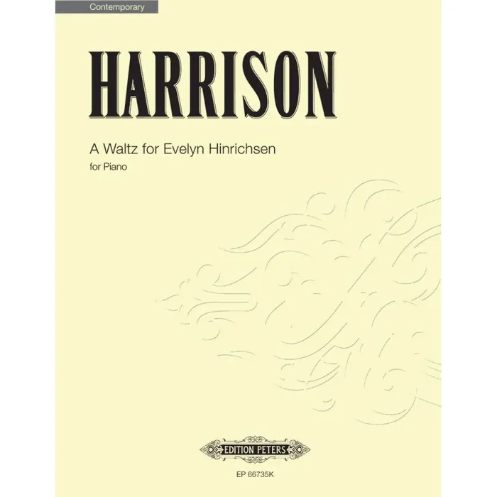 Harrison, Lou – A Waltz for Evelyn Hinrichsen