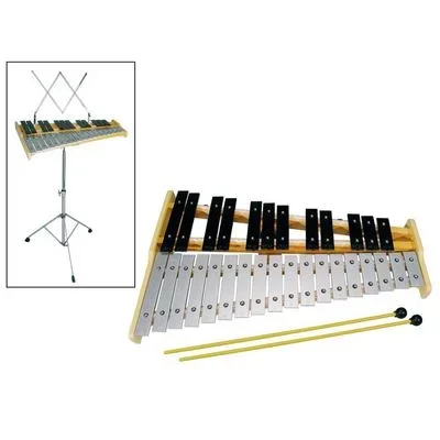 Hayman glockenspiel 30 notes G – C with stand
