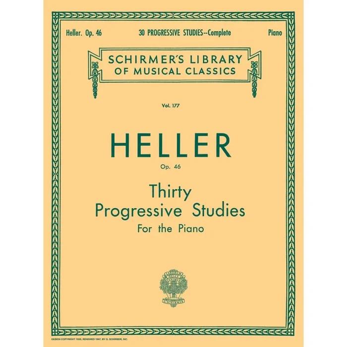 Heller, Stephen – 30 Progressive Studies, Op. 46 (Complete)