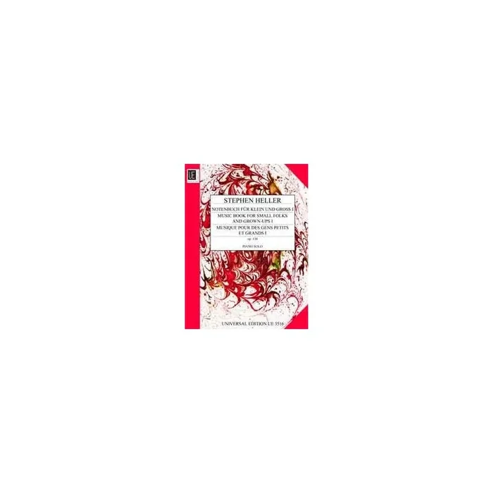 Heller, Stephen – Musicbook for small folks and grown-ups op. 138 Vol. 1