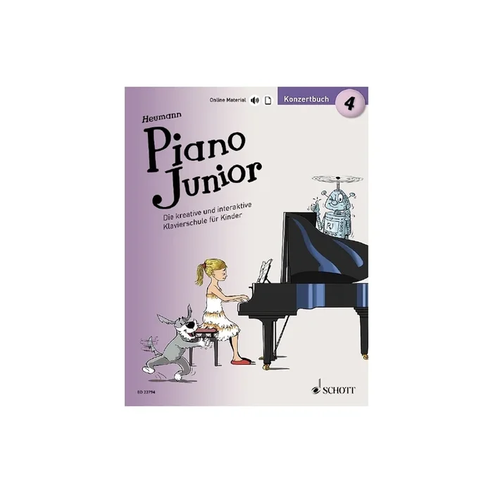 Heumann, Hans-Guenter – Piano Junior: Konzertbuch 4 Vol. 4