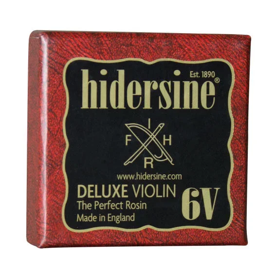 Hidersine 6V deluxe dark violin rosin – large