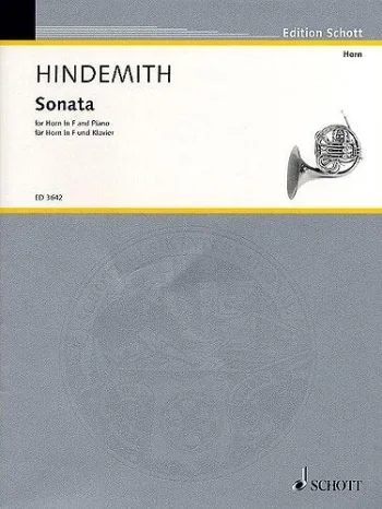 Hindemith : Sonata: 1939: French Horn