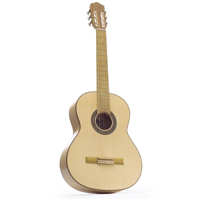 Hokada Silver Guitar Solid Front Laminated Ash Back 4/4