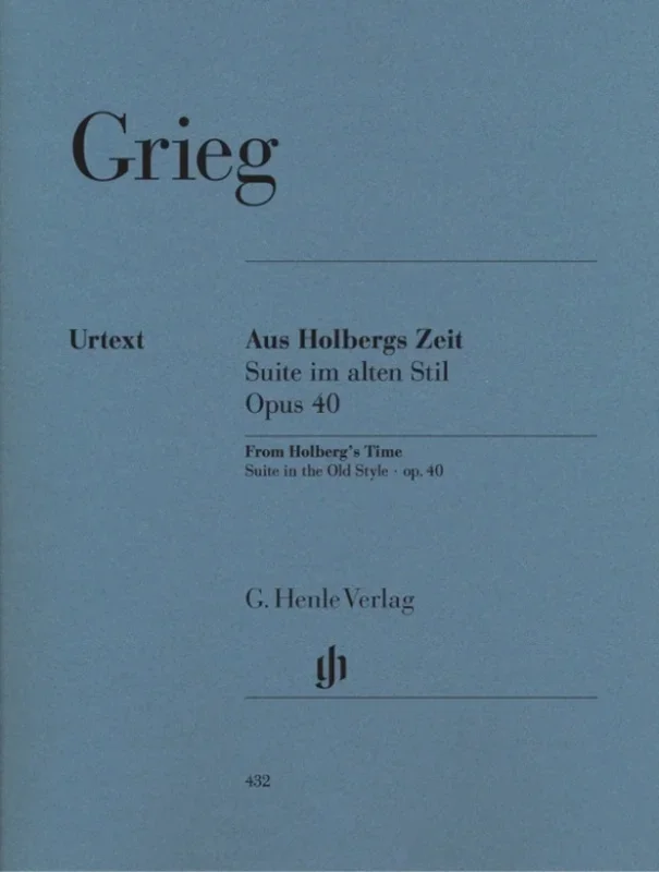 Holberg Suite Op 40 (Softcover Book)
