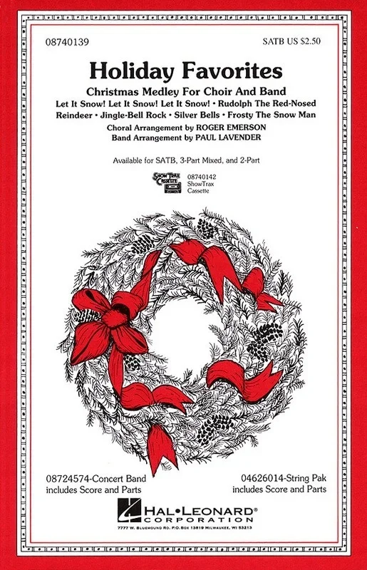Holiday Favorites Medley 3Pt Mixed (Octavo)
