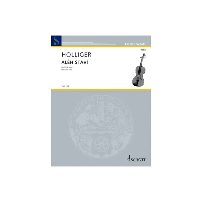 Holliger, Heinz – ALÈH STAVì