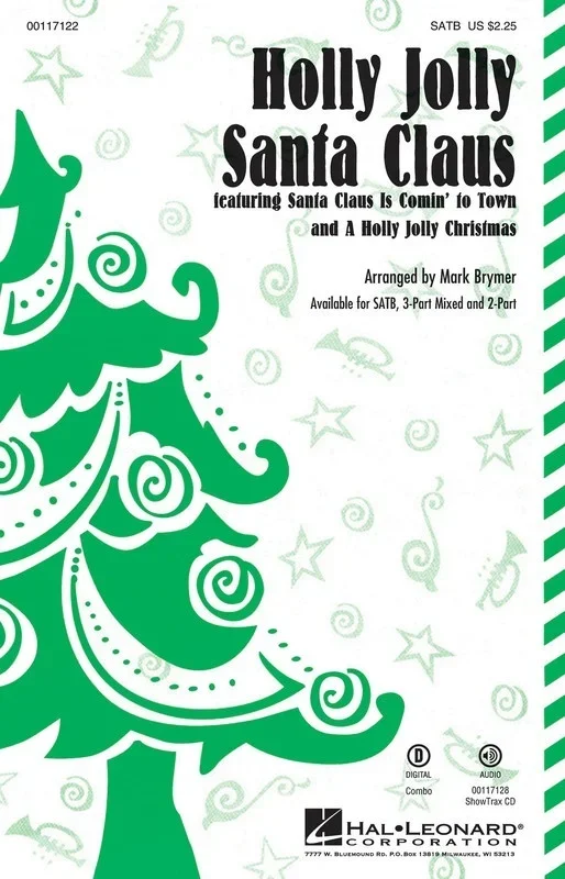Holly Jolly Santa Claus 3Pt (Octavo)
