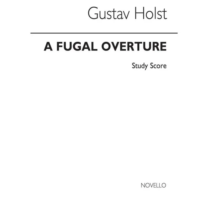 Holst, Gustav – Fugal Overture (Miniature Score)
