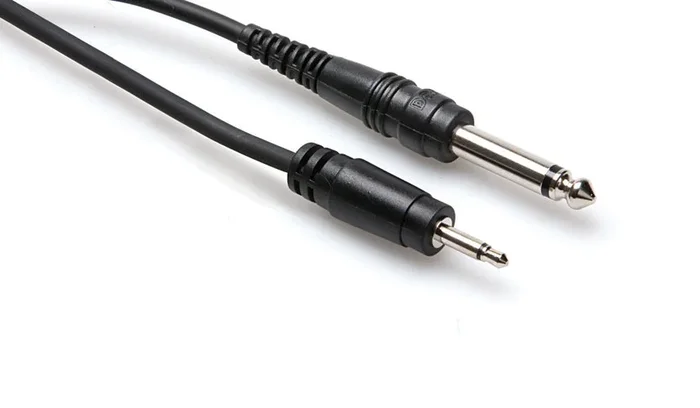 Hosa CMP303 Cable 3.5mm TS to 1/4″” TS 3ft