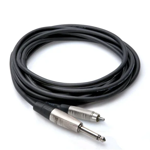Hosa HPR-020 Pro Cable 1/4″” TS to RCA 20ft