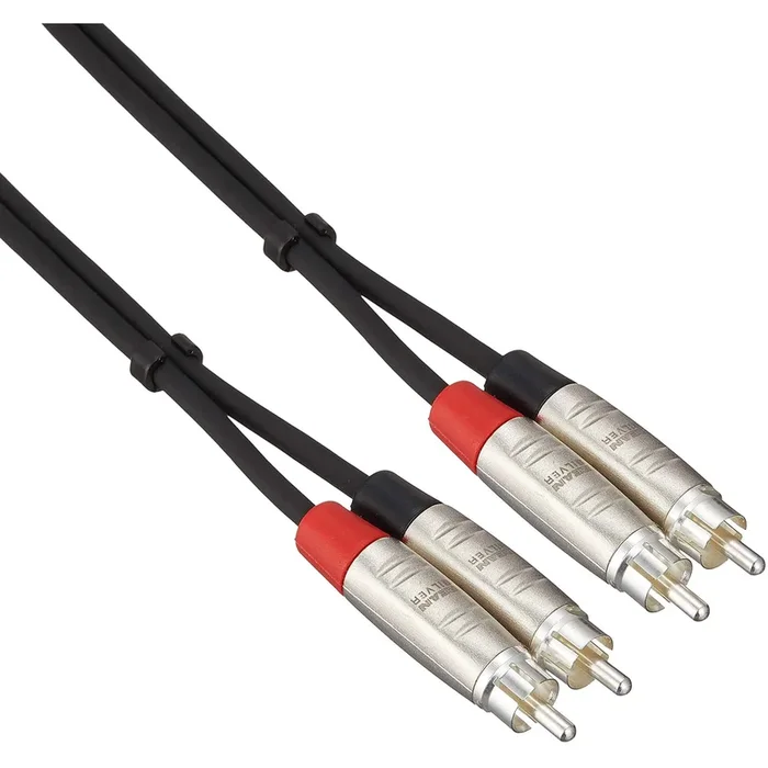 Hosa HRR-015×2 Pro Dual Cable RCA to RCA 15ft