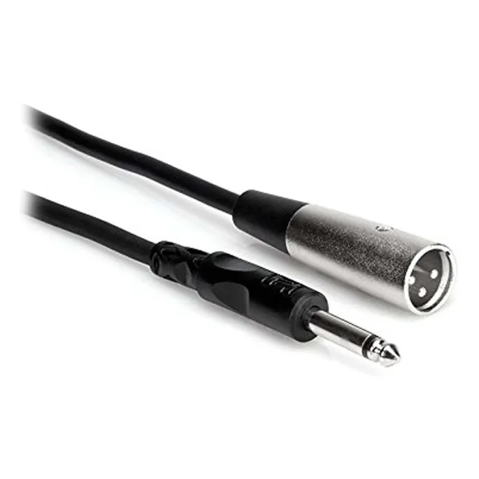 Hosa PXM-105 1/4″” TS to XLR Male Unbalanced Interconnect Cable, 5 Feet