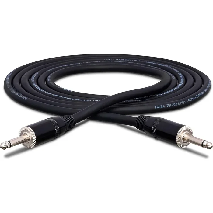 Hosa SKJ-410 Speaker Cable 1/4″” TS to Same 10ft