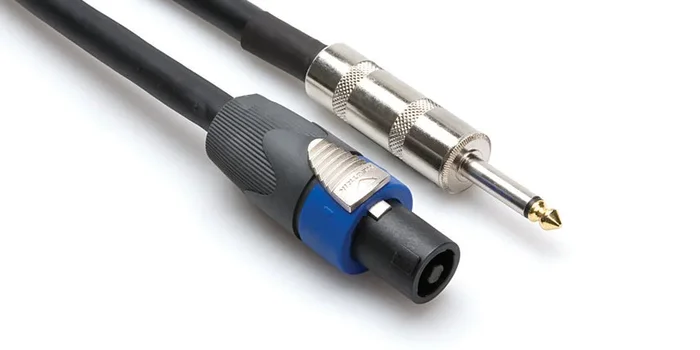 Hosa SKT-405Q Speaker Cable Speakon – 1/4″” TS 5ft