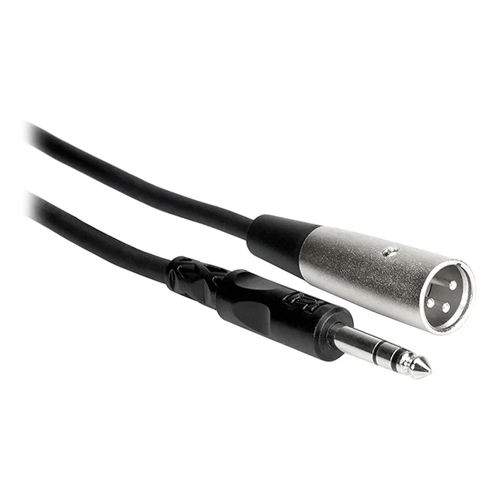 Hosa STX-103M 1/4″” TRS to XLR Male Balanced Interconnect Cable, 3 Feet