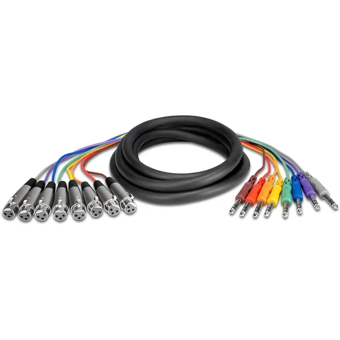 Hosa STX-802F Snake 1/4″” TRS to XLR Female 2m