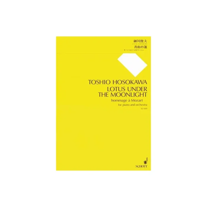 Hosokawa, Toshio – Lotus under the moonlight