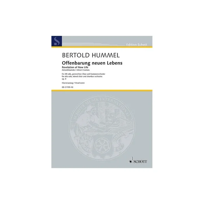 Hummel, Bertold – Revelation of New Life op. 8