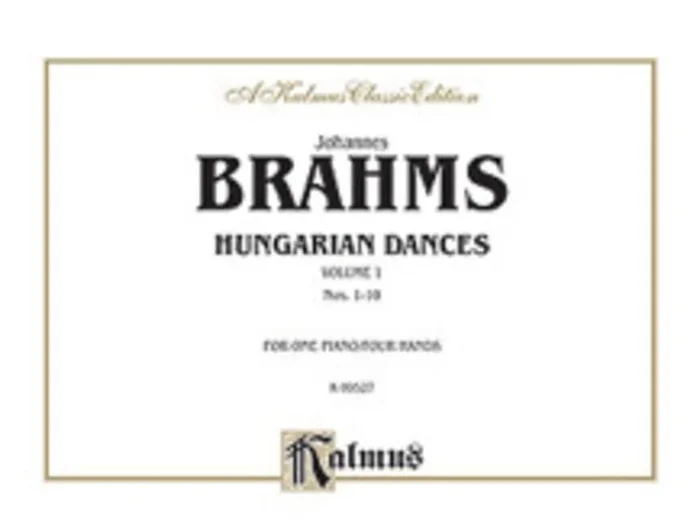 Hungarian Dances Book 1 No 1 To 10 Pd