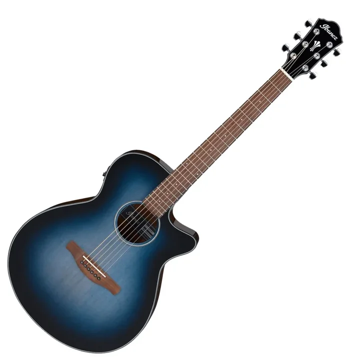 Ibanez AEG Series Acoustic Electric in Indigo Blue Burst High Gloss – AEG50IBH