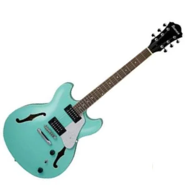 Ibanez AS63 MTB Artcore Electric Guitar Mint Blue