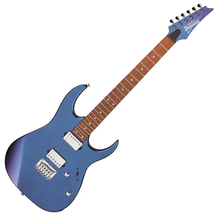 Ibanez GRG GIO Electric Guitar HH in Blue Metal Chameleon – GRG121SPBMC