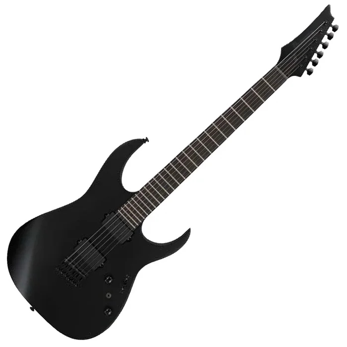 Ibanez Iron Label Electric Guitar Reverse Headstock HH in Black Flat – RGRTB621BKF