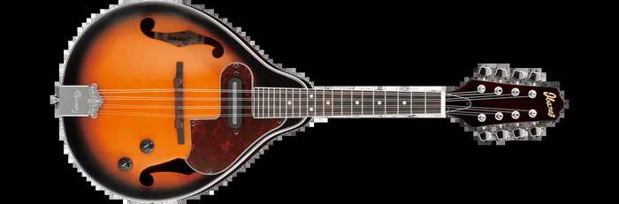 Ibanez M510E 8 String A Shape Mandolin Vintage Sunburst