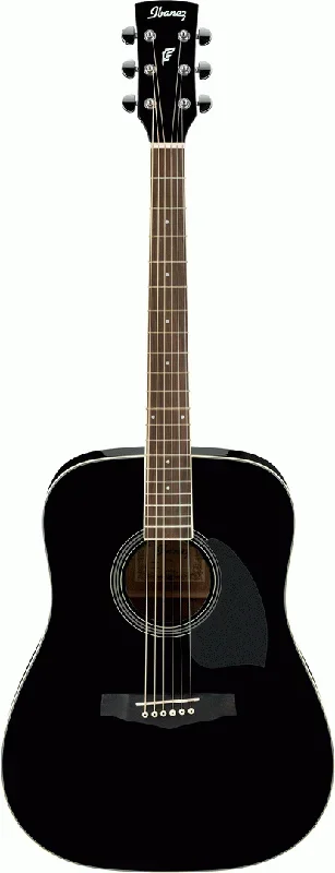 Ibanez PF15 BK Acoustic Guitar (Black High Gloss)