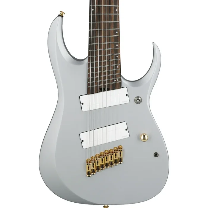 Ibanez RGDMS8 Multi-Scale 8-String Electric Guitar – Classic Silver Matte