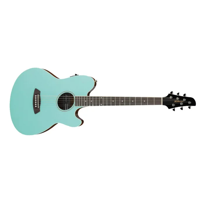 Ibanez TCY10E Talman Double Cutaway Acoustic Guitar Gloss Sea Foam Green w/ Pickup – TCY10ESFH
