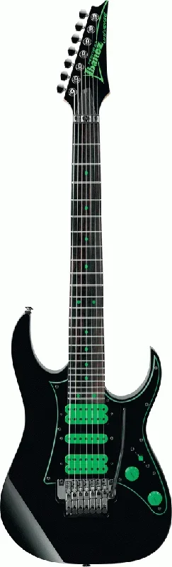 Ibanez UV70P BK Steve Vai Premium Electric Guitar W/Bag (Black)